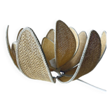 Lotus flower pendant light