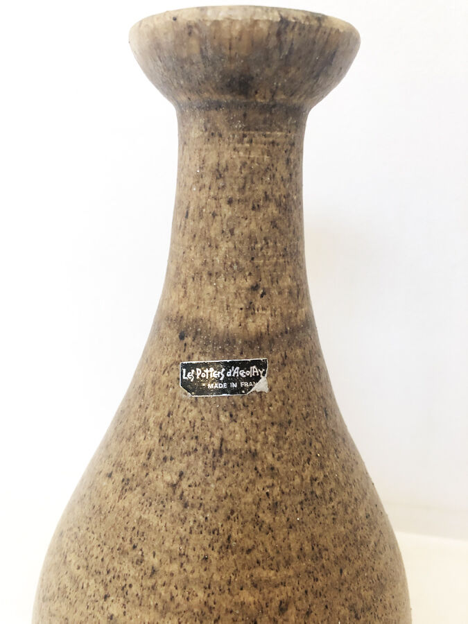 Accolay brown vase, 1960