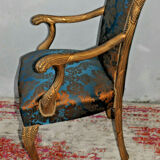 2 armchairs Louis XV style