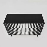 Sideboard with Hand-Painted Pattern, 1970s.