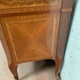 Commode a central jump in amaranth wood and rosewood XX century
