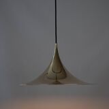 Danish vintage pendant lamp Semi by Bonderup&Thorup, 1968