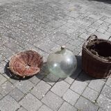 Demijohn and basket