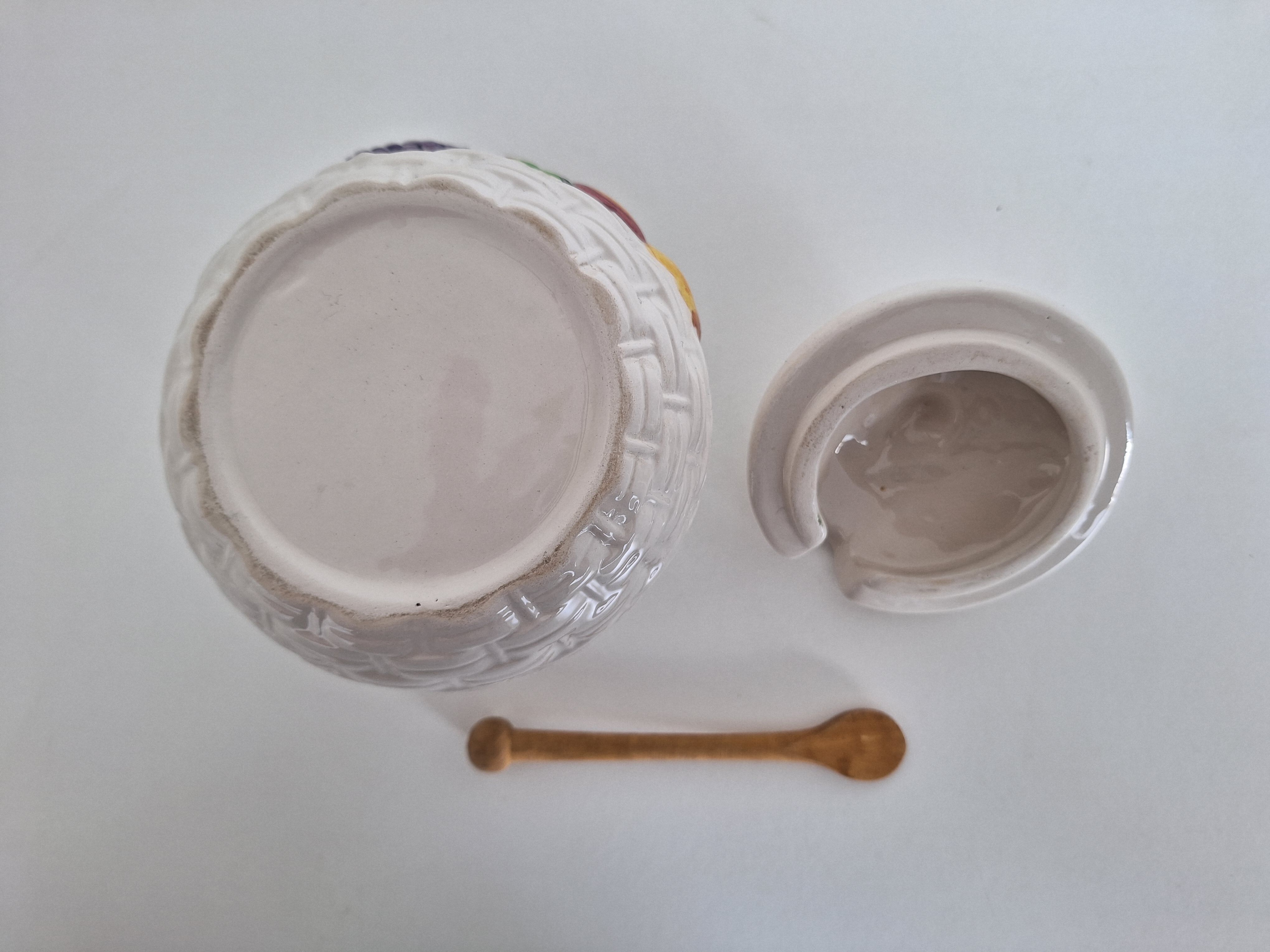 Vintage jam sugar bowl
