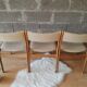 Set of 3 Danish Scandinavian chairs Uldum Mobelfabrik 7171