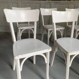 6 Baumann bistro chairs n°54