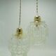 Vintage pendant lamp pair