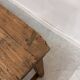 Old wooden monastery table