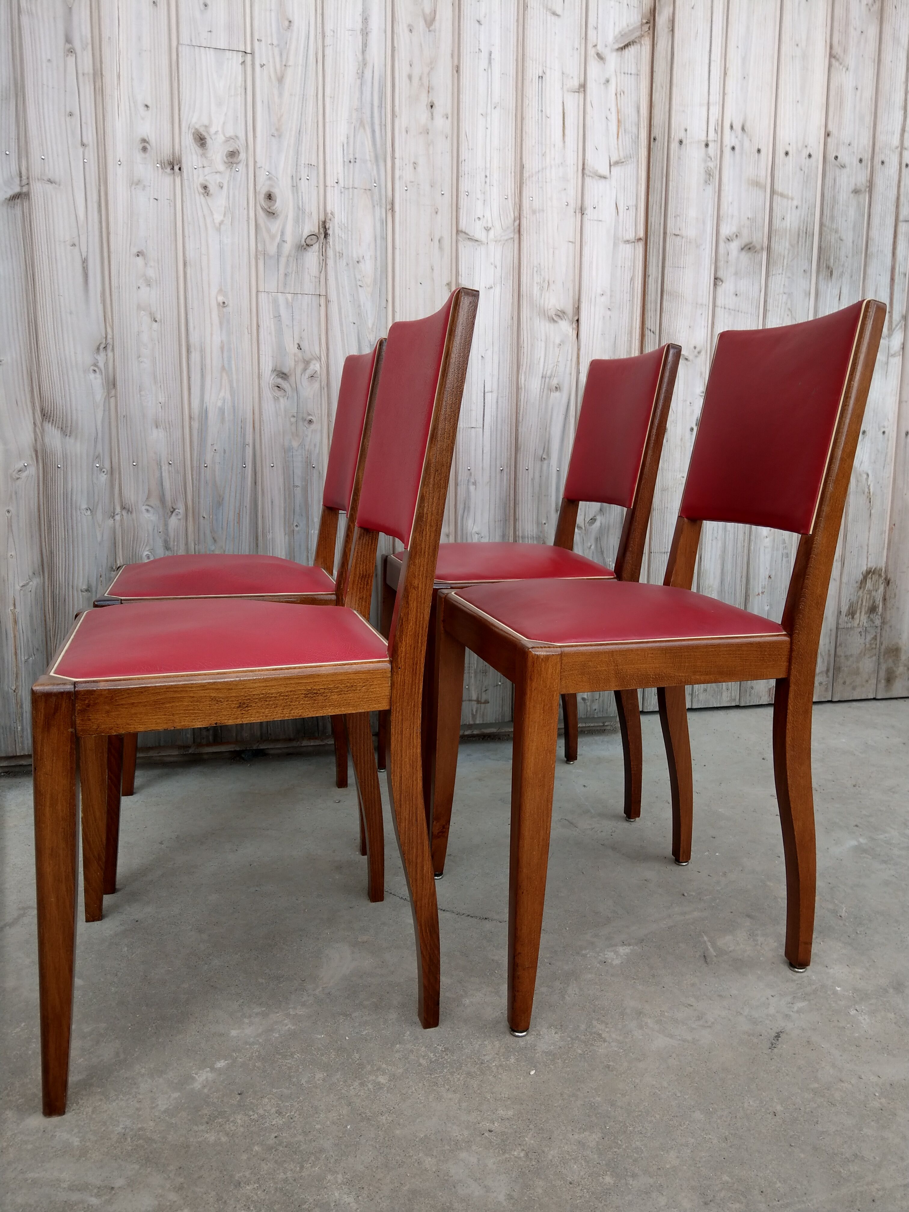 Set of chairs 50s
