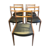 5 Scandinavian chairs