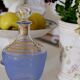 50s blue granite decanter