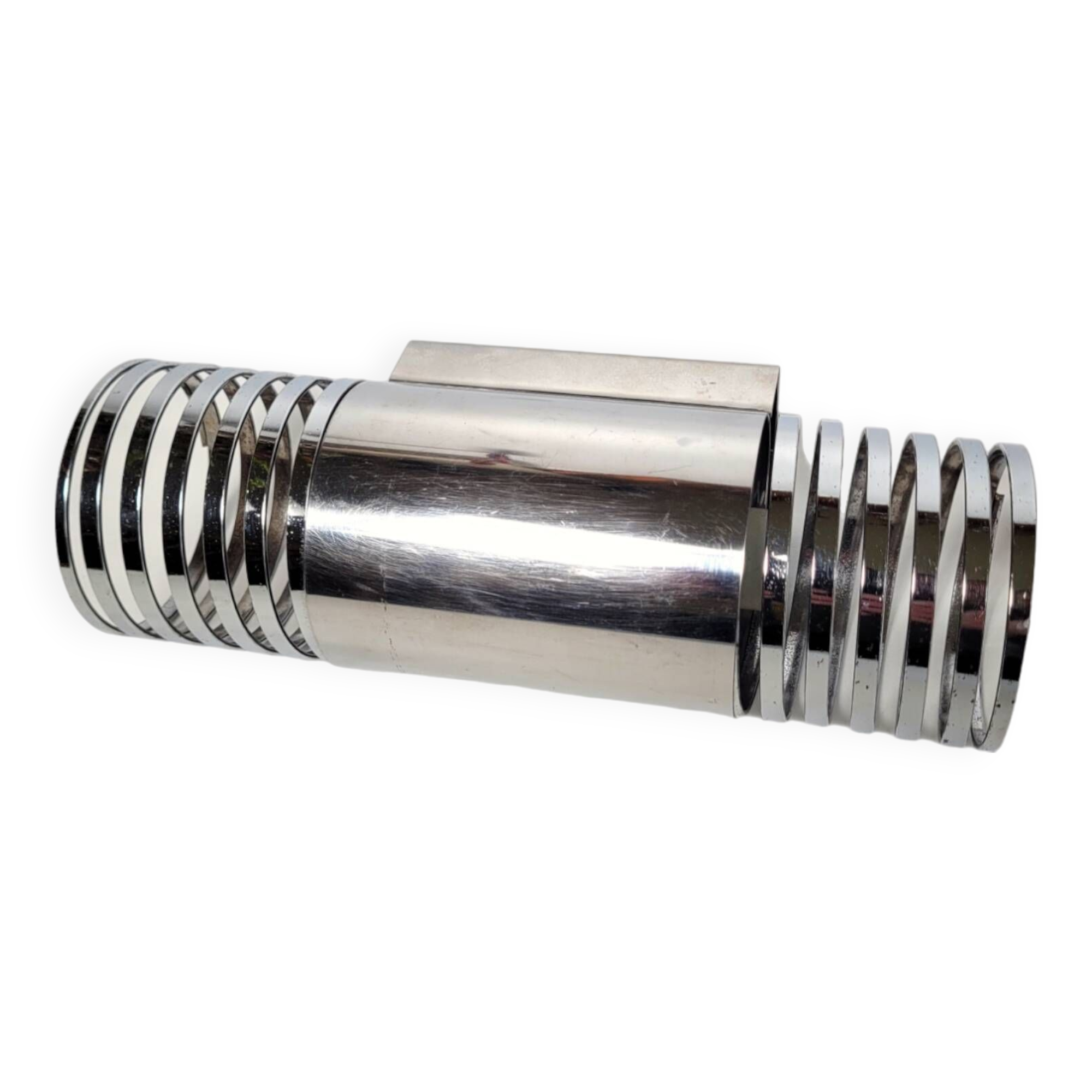 Vintage spring wall lamp 1970