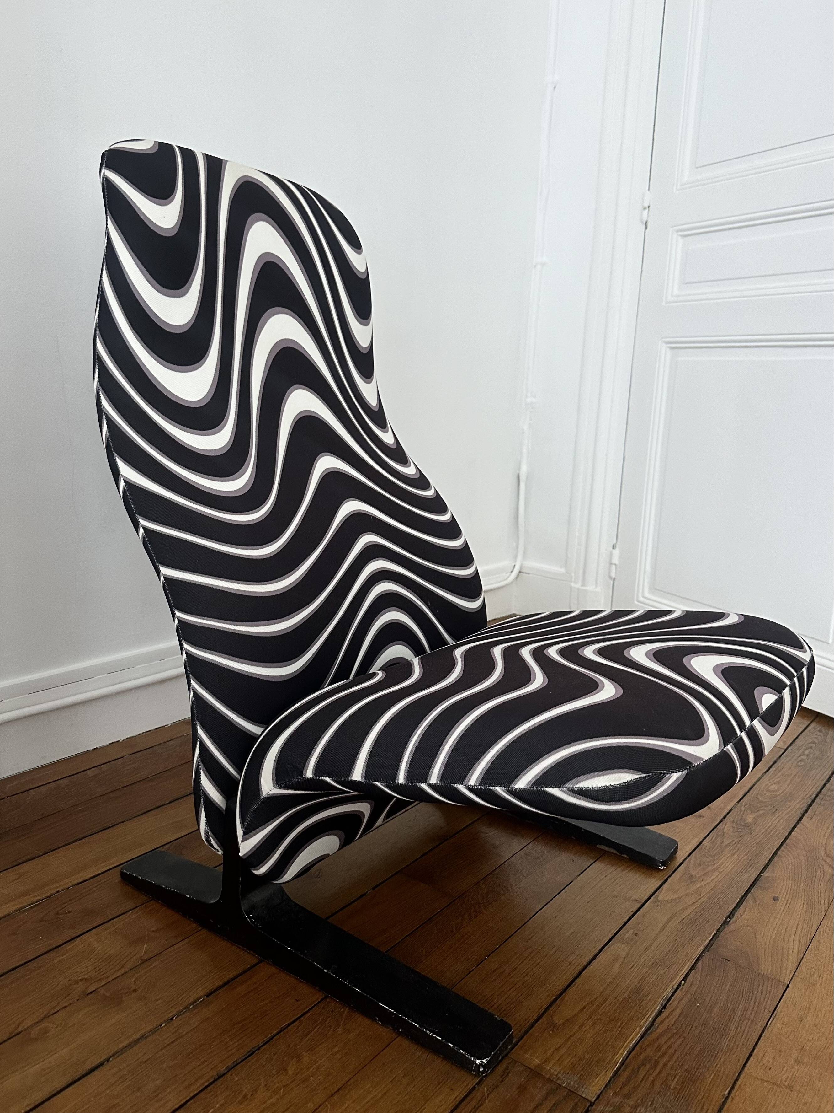 Armchair concorde F780 by Pierre Paulin for Artifort, 1966