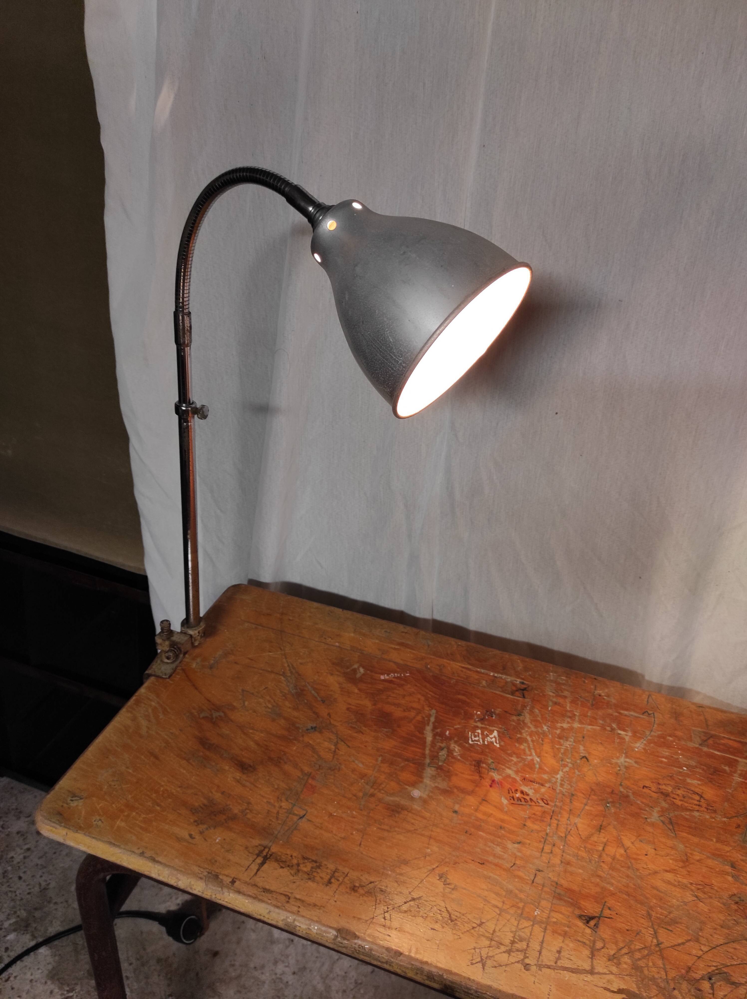 Workshop lamp ki-e-klair Alphonse Pinoit 1950