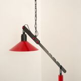 Danish suspension with balance counterweight