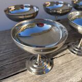 6 Rémy Letang stainless steel cups