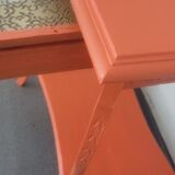 Orange art deco entrance furniture console