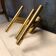 Single brass sconce from Sciolari, italy, 1970