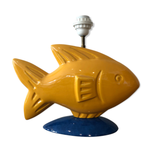 Pied de lampe en céramique,