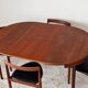 Roundette Teak Extendable Dining Set by Hans Olsen for Frem Røjle, Denmark