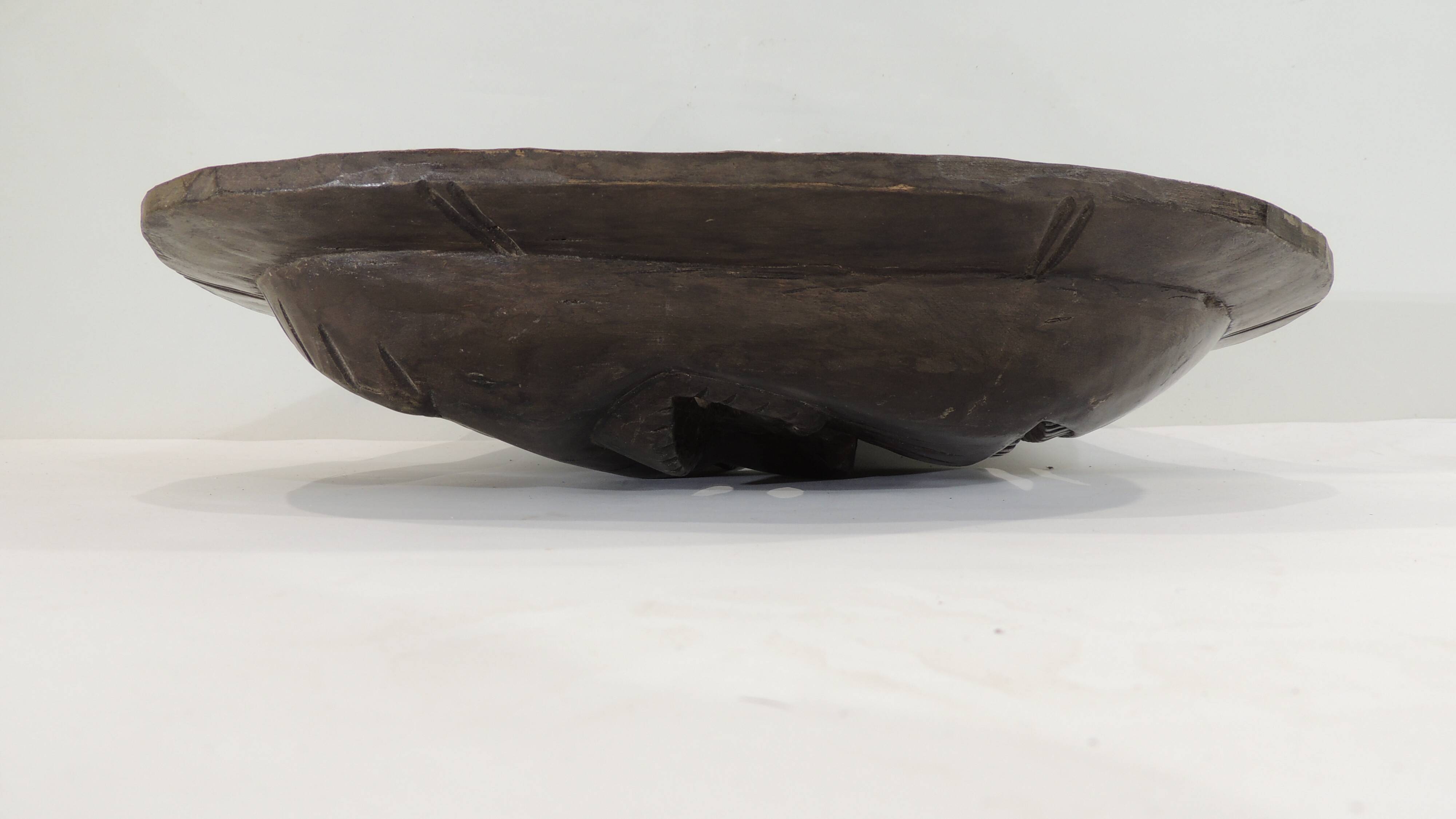 Anthropomorphic face mask/ivory coast/vintage