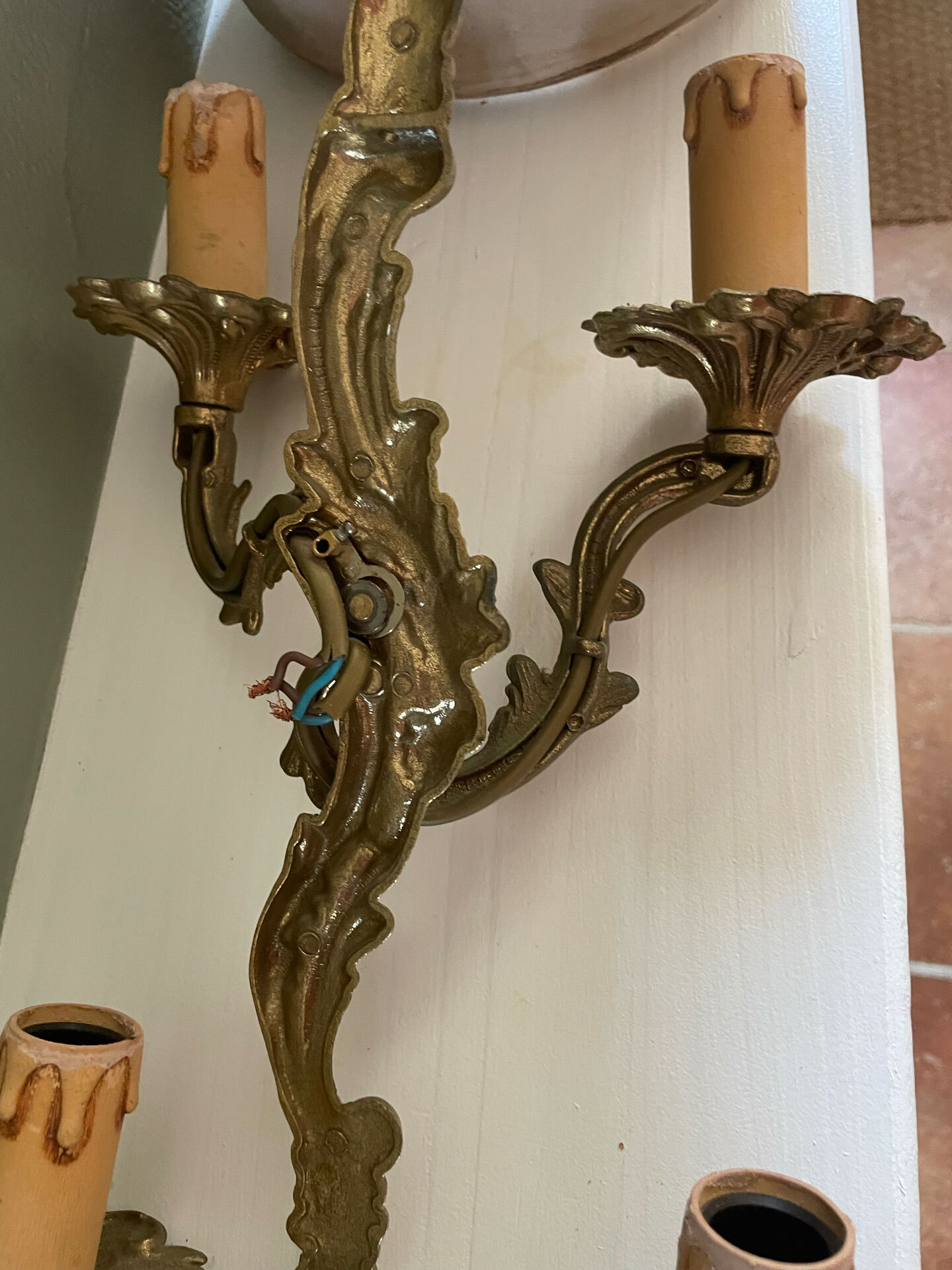 Napoleon style wall lights
