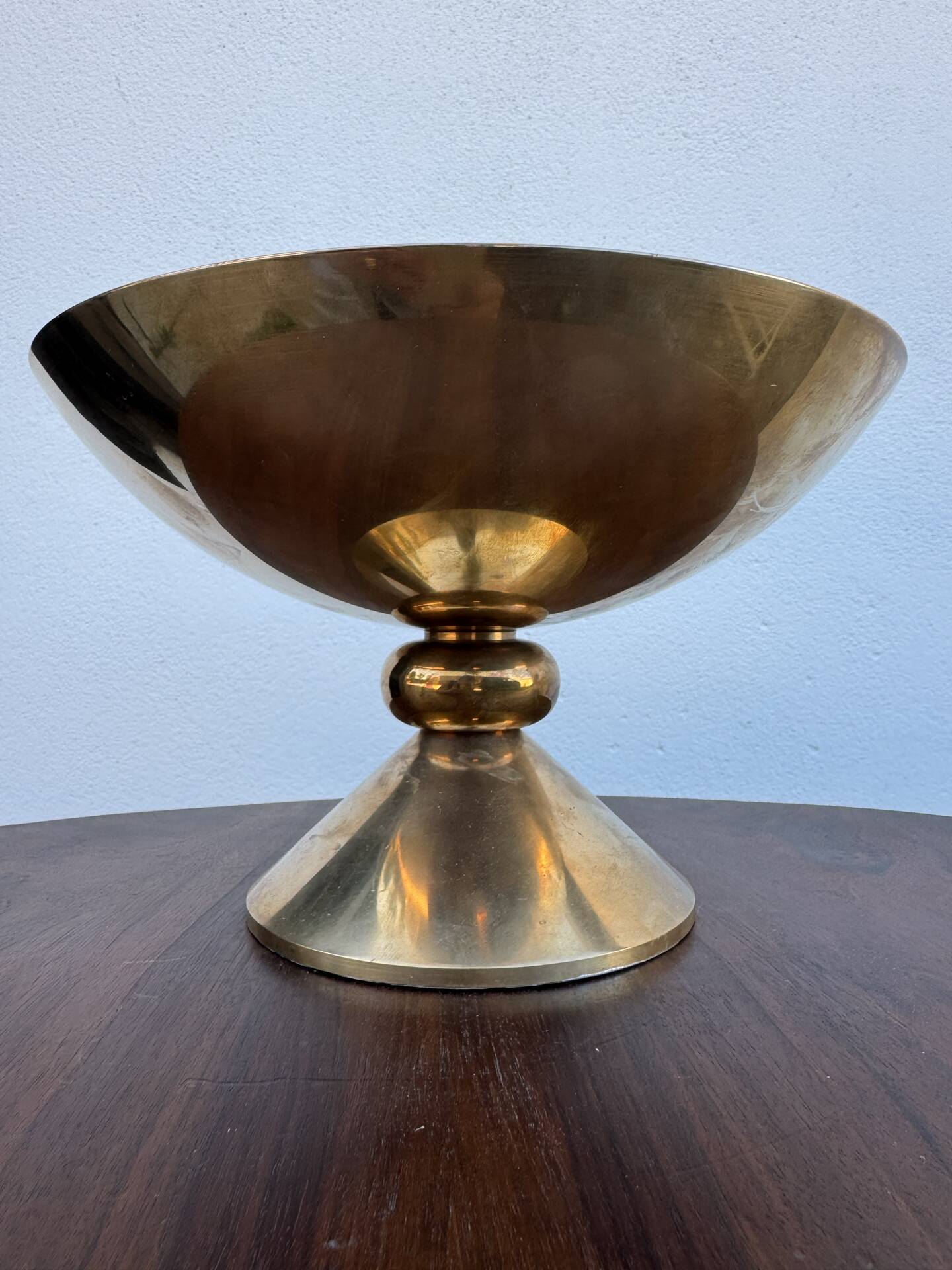 Lampe à poser halogène bronze massif années 80