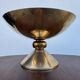 Lampe à poser halogène bronze massif années 80