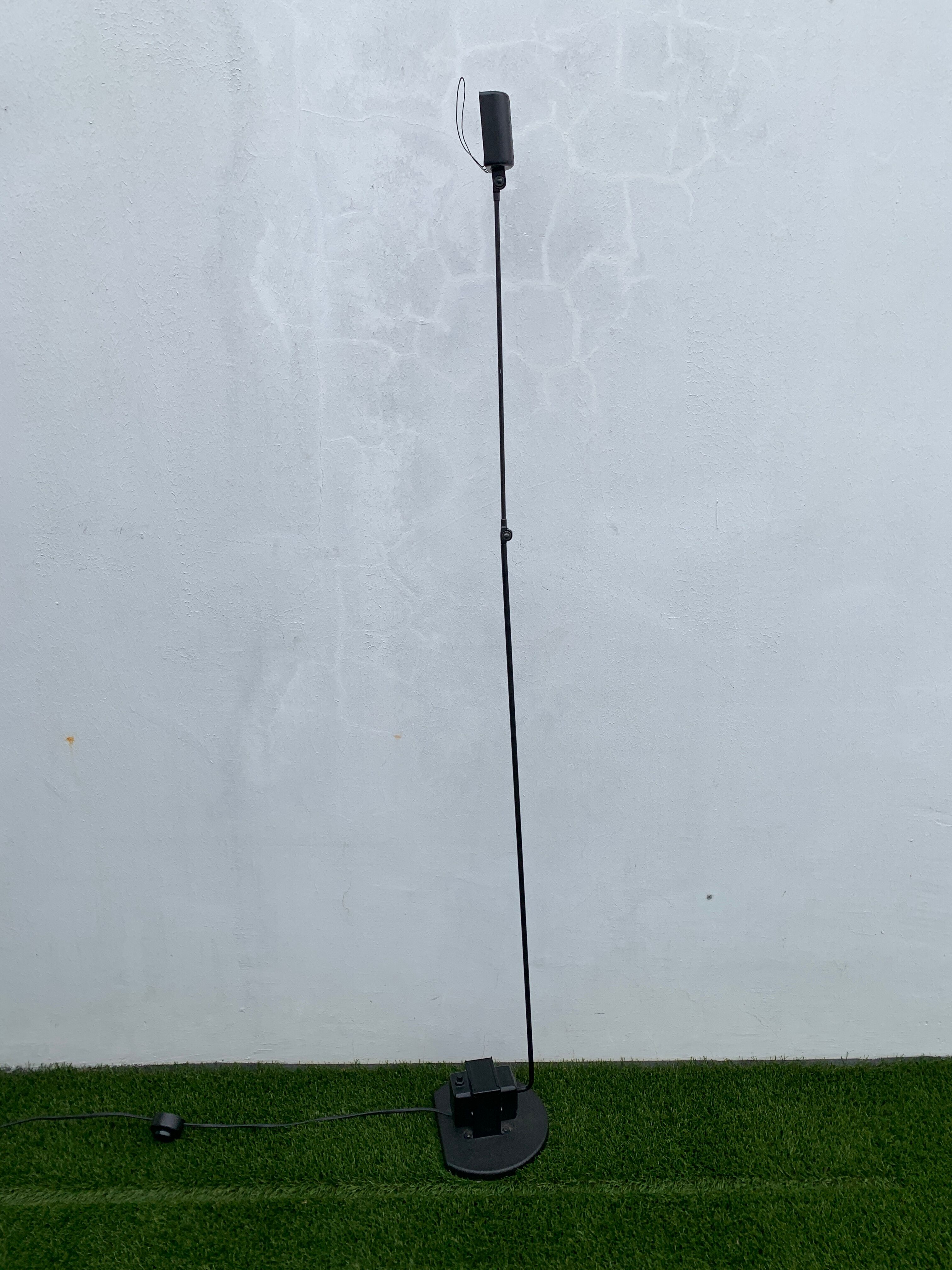 Lumina floor lamp, Daphine Terra Dimmer, Italian design Tommaso Cimini, 1970