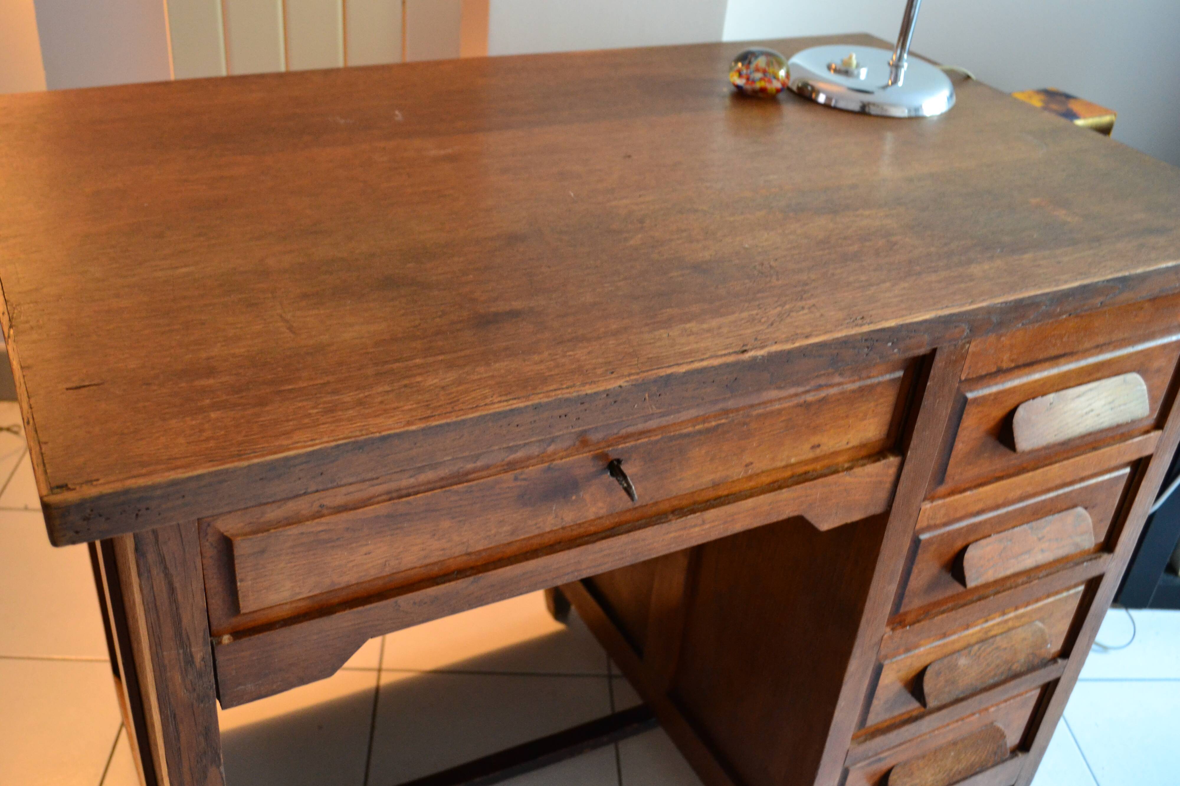 Desk years 50 5 drawers