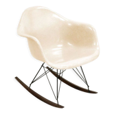 Rocking chair Parchment by Charles & Ray Eames - Herman Miller 1970