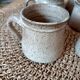 Set of 6 cups in gres