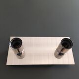 Italian stainless design sconce
