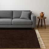 Dark brown Beni Ourain rug 150/250cm