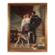 Great 19th-century portrait signed by Francesco Vinea