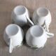4 tasses anciennes en Terre de Fer