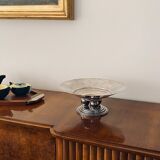 Art Deco silver-plated centerpiece, France 1930s