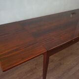 Rosewood extendable dining table, extended 189cm