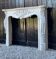 Louis XV Style Fireplace in Carrara Marble Circa 1980