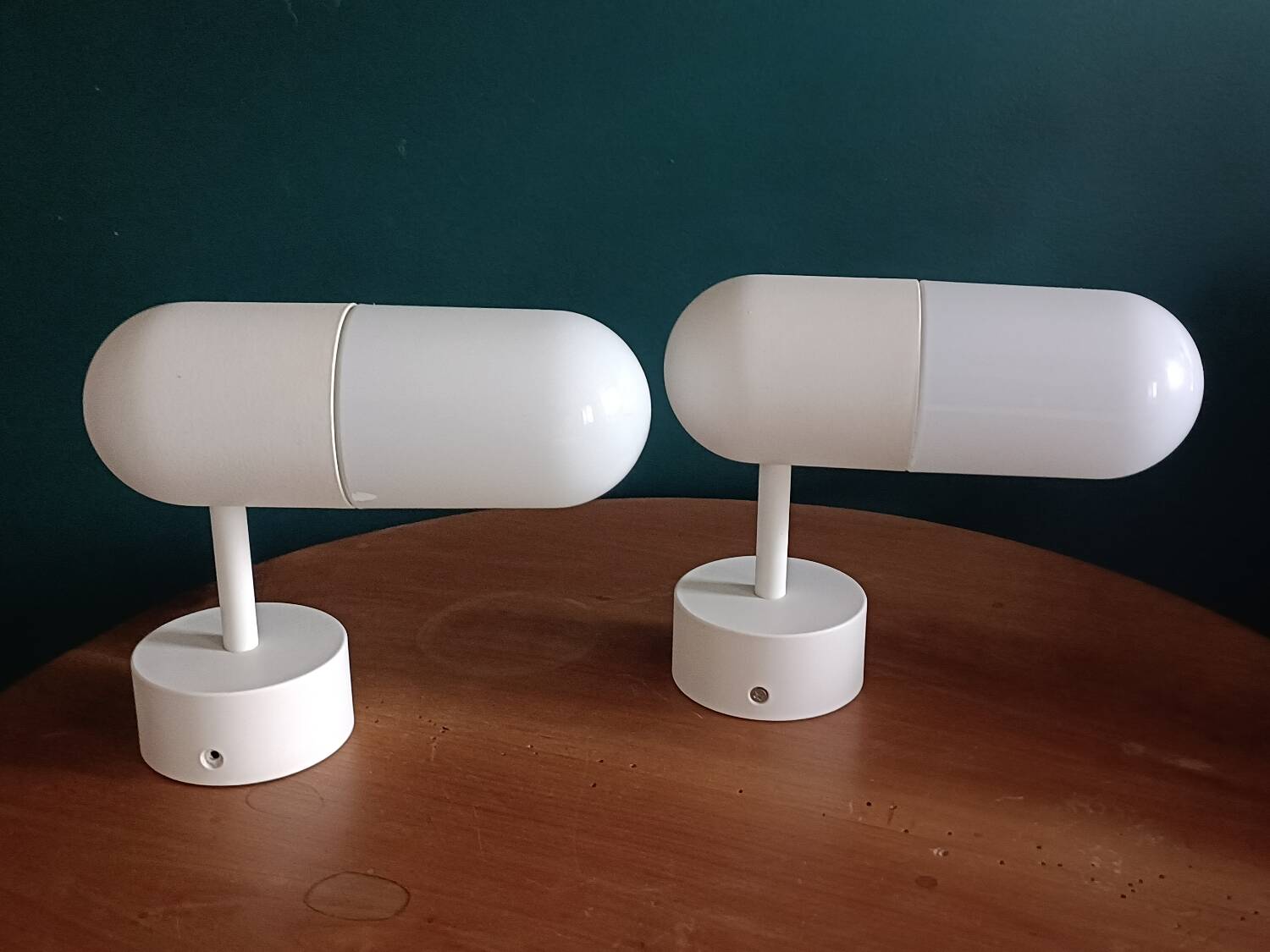 Two vintage Inma Bernúdez wall sconces