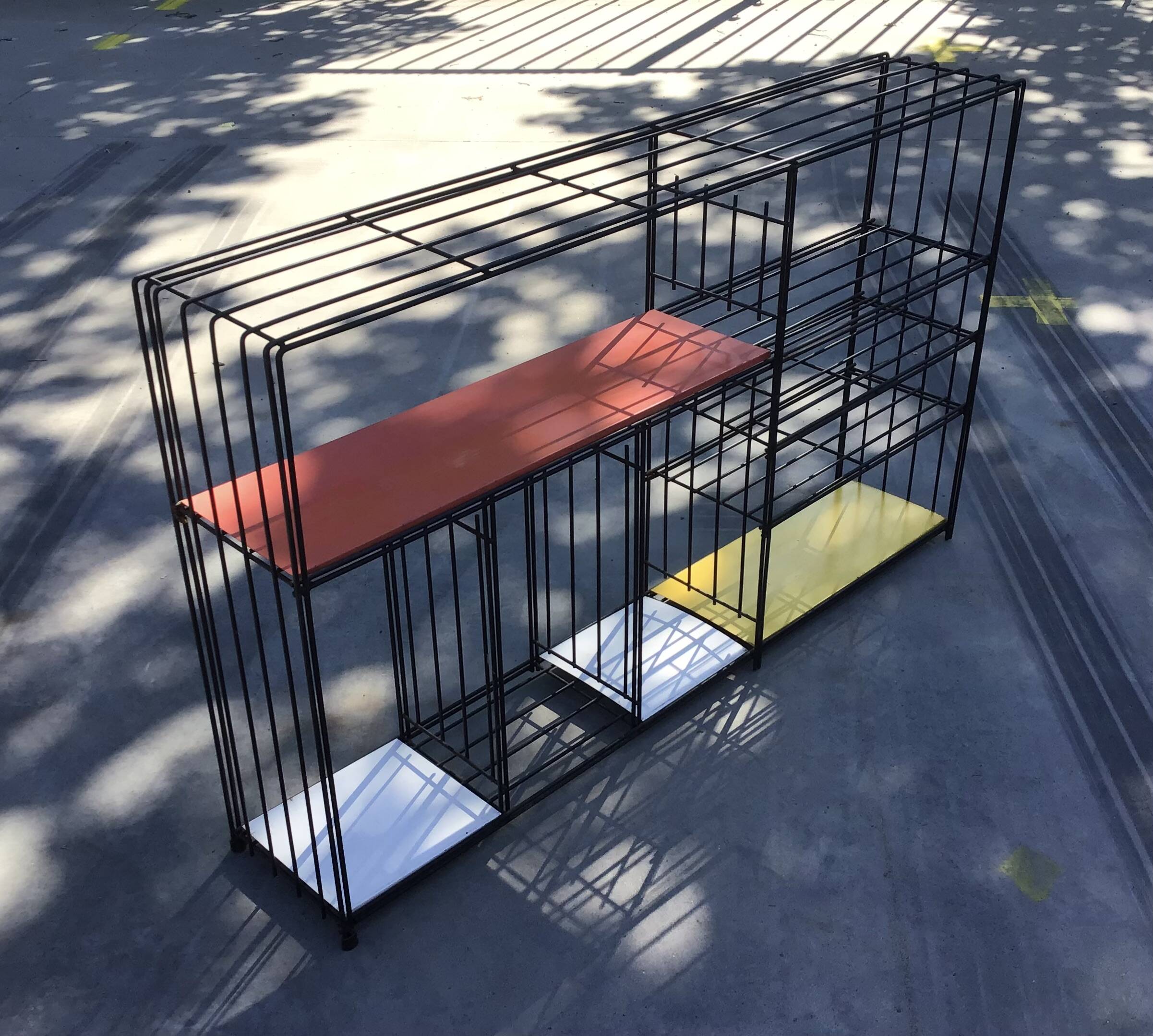 Vintage Pilastro bookcase by Tjerk Reijenga, Dutch design 60s