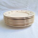 Dessert or starter plates Digoin Sarreguemines