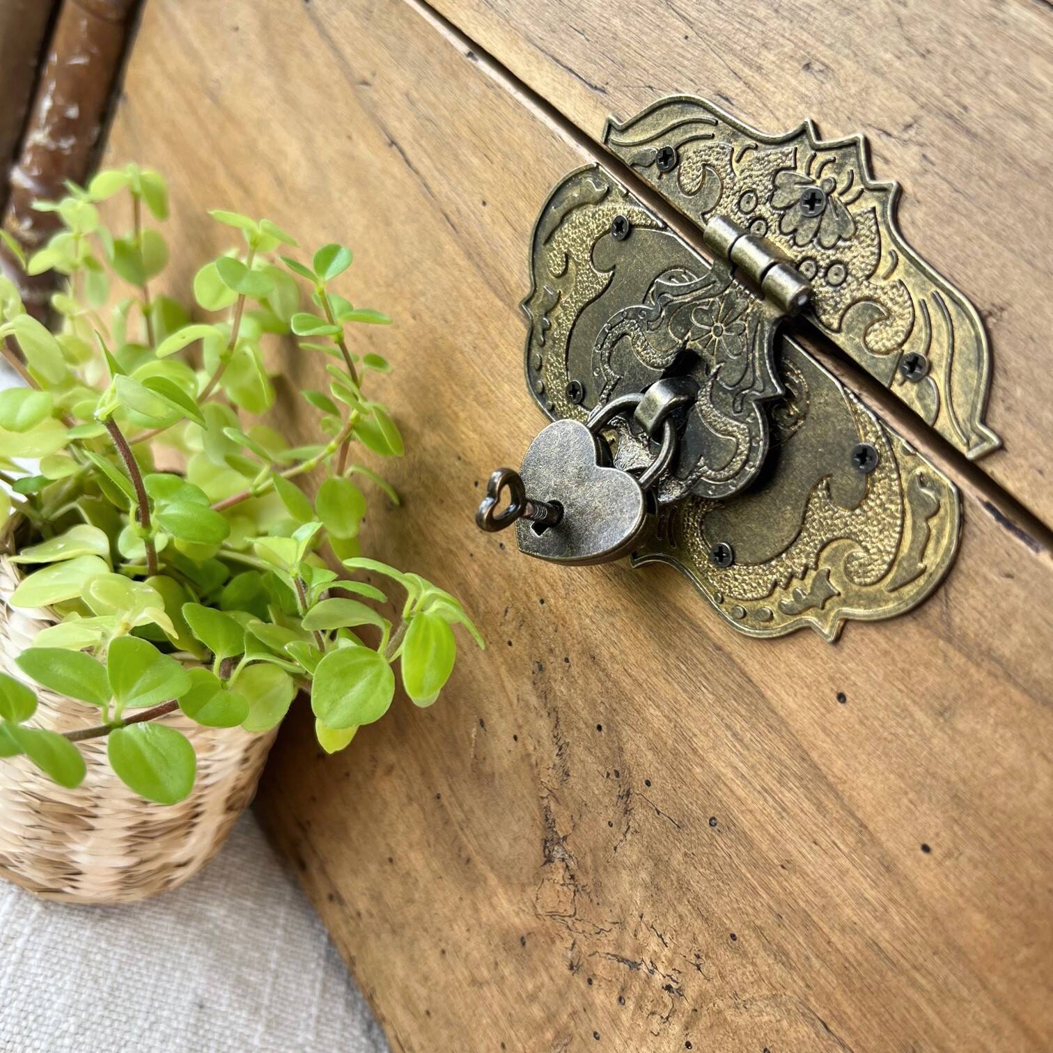 Restored wooden chest