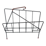 1960s metal magazine rack
