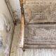 Audoux and Minet cord bench