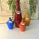 French 1950s ceramic vinaigrette set, Pol Chambost style