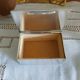 Antique silver-plated jewellery box