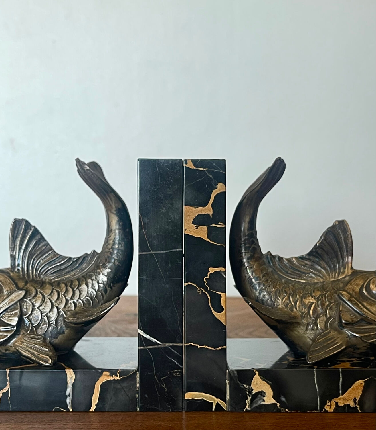 Art Deco bookends.