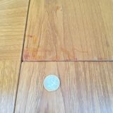 House Regain elm table with two extensions