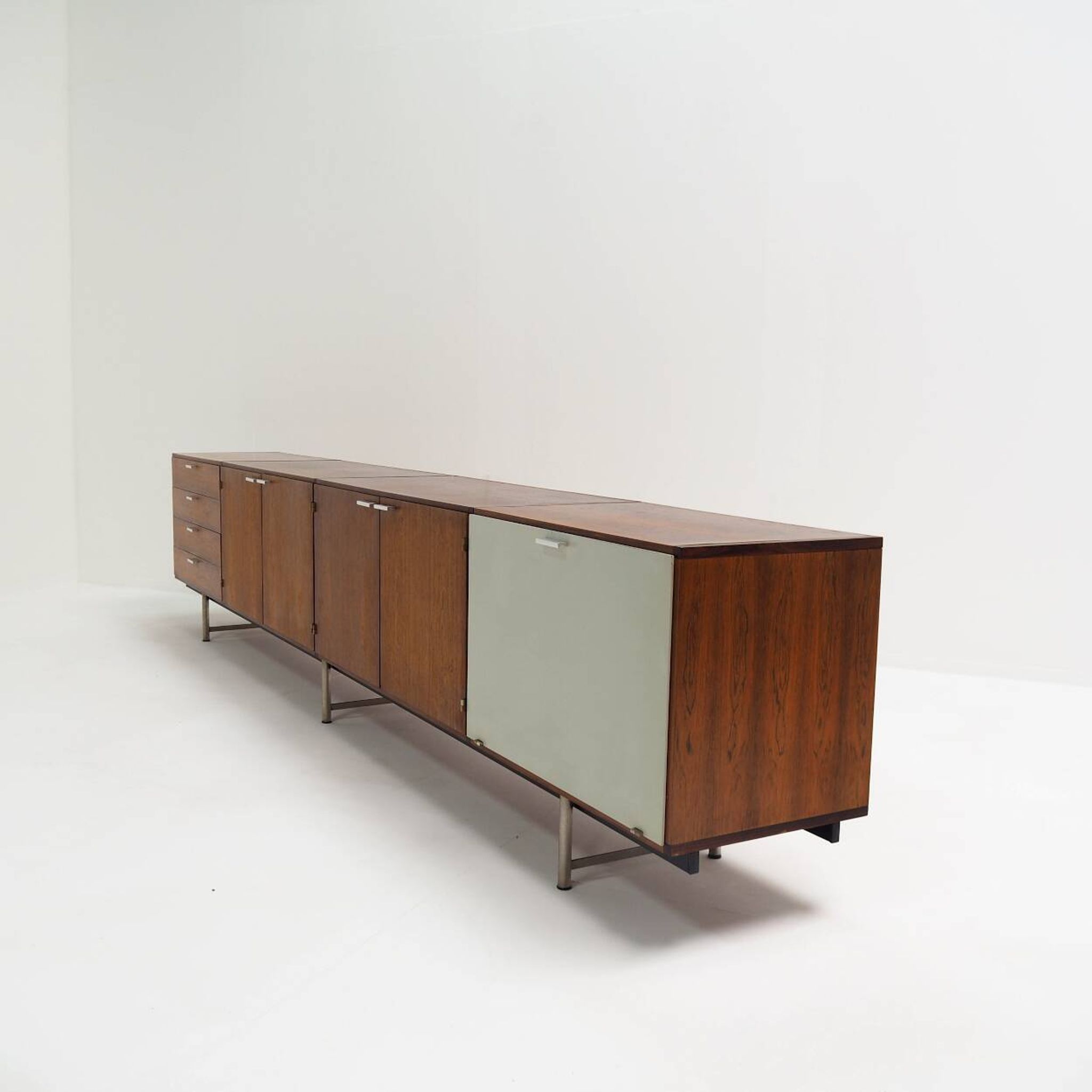 Large Mid-Century Teak Sideboard by Cees Braakman for Pastoe, 1950s